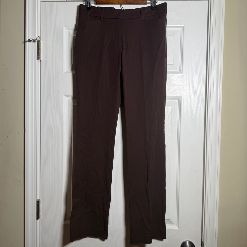 41 Hawthorn Chocolate Brown Office Trousers Work Pants